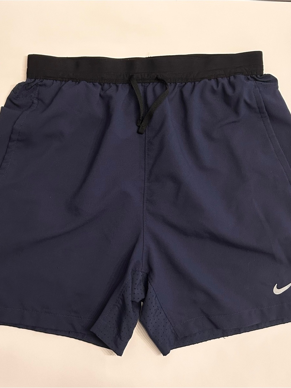 Nike Navy Stride Running Shorts